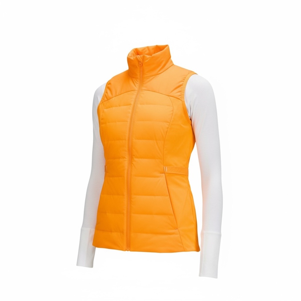 NWT Lululemon Down for It All Vest Clementine Size 6 🍊 - Picture 5 of 12